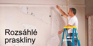 Rozsáhlé praskliny