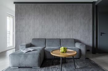 ADFORS Wallcovering Novelio Nature Concrete Chicago interior, T8054N