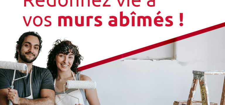 Rénover des murs abîmés
