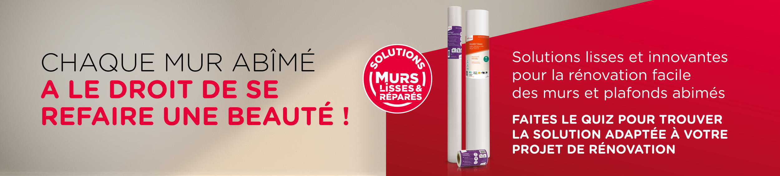 Bannière solutions lisses